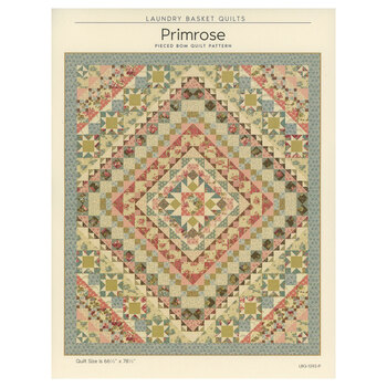 Primrose Pieced BOM Quilt Pattern, Image