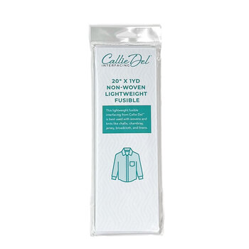 Callie Del - Non-Woven Lightweight Fusible Interfacing - 20