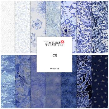 Ice  Yardage by Timeless Treasures Fabrics, Image