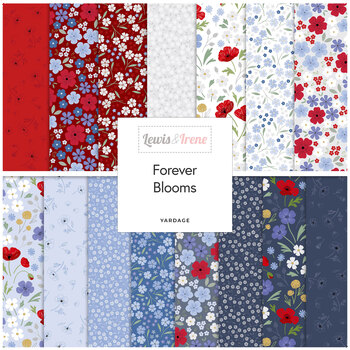 Forever Blooms  Yardage by Cassandra Connolly for Lewis & Irene, Image