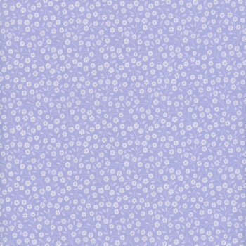 Forever Blooms CC65-2 Blue by Cassandra Connolly for Lewis & Irene, Image