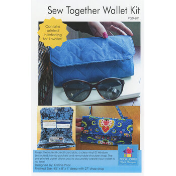 Sew Together Wallet Kit Pattern, Image