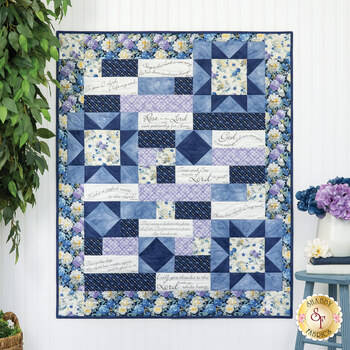 Comfort of Psalms Quilt Kit - Morning Blooms, Image