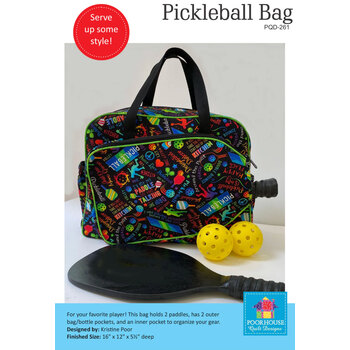 Pickleball Bag Pattern, Image