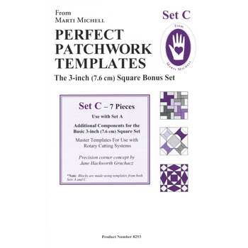 Perfect Patchwork Templates - Square Bonus Set - Set C #8253, Image