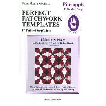 Perfect Patchwork Templates - Pineapple 1