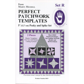 Perfect Patchwork Templates - Peaky and Spike - Set R #8019, Image