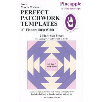 Perfect Patchwork Templates - Pineapple 1/2