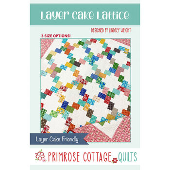 Layer Cake Lattice Quilt Pattern, Image