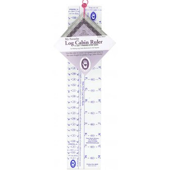 My Favorite Log Cabin Ruler - 1/2