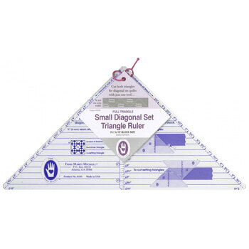 Full Triangle Small Diagonal Set Triangle Ruler #8105, Image