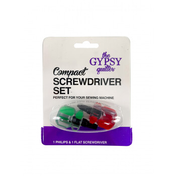 Compact Screwdriver Set by The Gypsy Quilter, Image