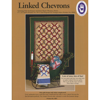 Linked Chevrons Quilt Pattern, Image