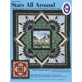 Stars All Around Quilt Pattern, Image