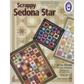 Scrappy Sedona Star Quilt Pattern, Image