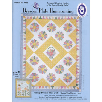 Dresden Plate Homecoming Quilt Pattern, Image