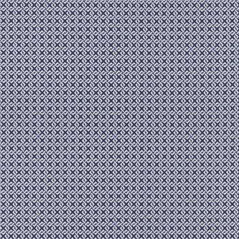 Essentials Criss Cross Two 85582-114 White/Navy by Wilmington Prints, Image