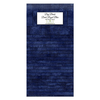 Dry Brush Dark Royal Blue  40 Karat Gems by Wilmington Prints, Image