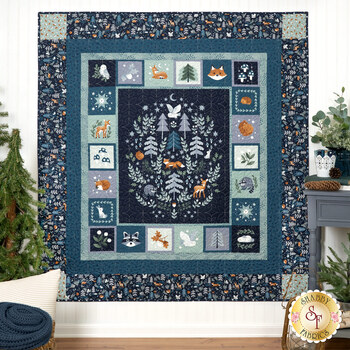  Twilight Creatures Panel Quilt Kit, Image