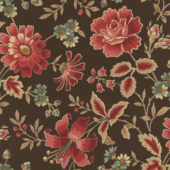 Always and Forever A-1660-N Brown by Renee Nanneman for Andover Fabrics, Image