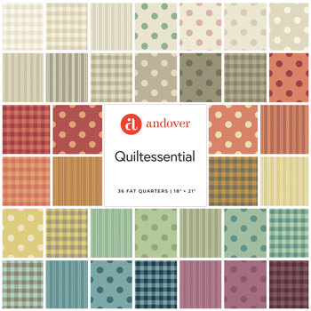 Quiltessential  36 FQ Set by Edyta Sitar for Andover Fabrics, Image