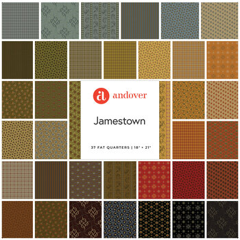 Jamestown  37 FQ Set by Jo Morton for Andover Fabrics, Image