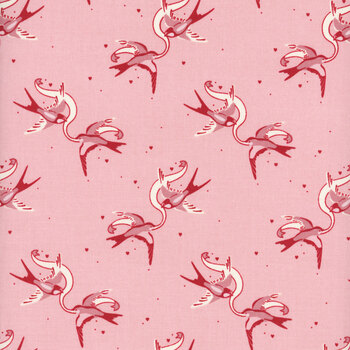 Letters to Cupid C16981-PINK by My Mind's Eye for Riley Blake Designs, Image