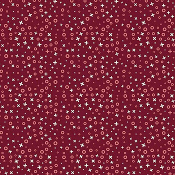 Love You Always C16872-BURGUNDY by Sandy Gervais for Riley Blake Designs, Image