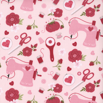 Sew in Love C16901-BLUSH by Dani Mogstad for Riley Blake Designs, Image