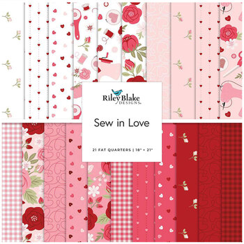 Sew in Love  21 FQ Set by Dani Mogstad for Riley Blake Designs, Image