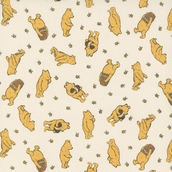 Winnie the Pooh C17002-CREAM by Echo Park Paper Co. for Riley Blake Designs, Image