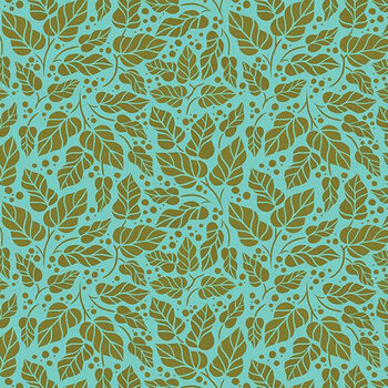 Zinnias C16694-AQUA by Lila Tueller for Riley Blake Designs, Image