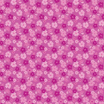 Zinnias C16695-PURPLE by Lila Tueller for Riley Blake Designs, Image