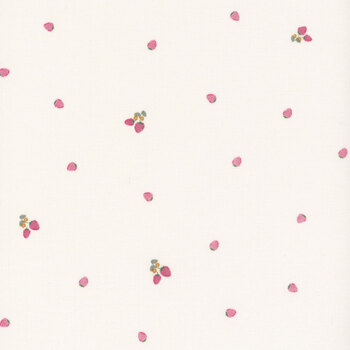 Hush Hush 5 C16944-BERRIES White by Riley Blake Designs, Image