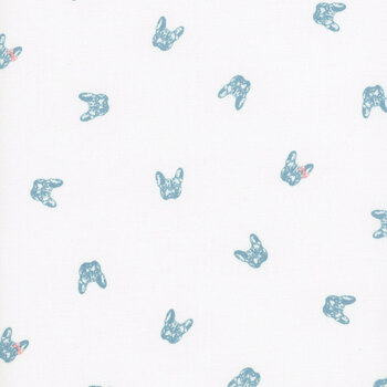 Hush Hush 5 C16946-FRENCHIE White by Riley Blake Designs, Image