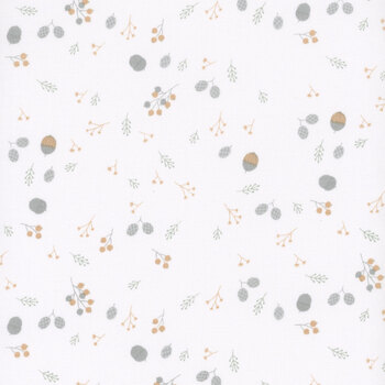 Hush Hush 5 C16949-FORAGING White by Riley Blake Designs, Image
