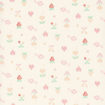 Hush Hush 5 C16954-SUMMER White by Riley Blake Designs, Image