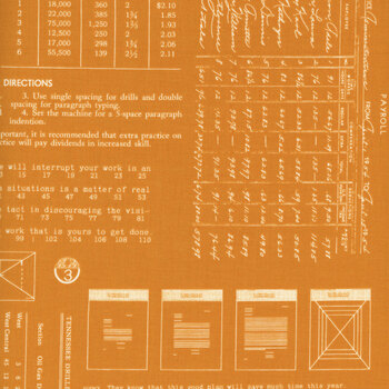 TYPE/ography C16850-AMBER by Lori Holt for Riley Blake Designs, Image