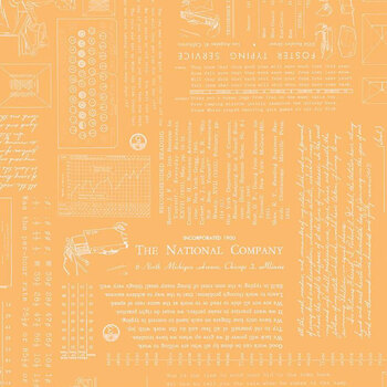 TYPE/ography C16850-MARIGOLD by Lori Holt for Riley Blake Designs, Image