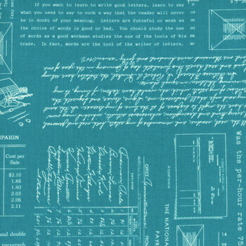 TYPE/ography C16850-LAGOON by Lori Holt for Riley Blake Designs, Image