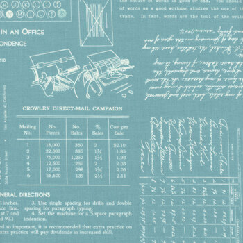 TYPE/ography C16850-RAINDROP by Lori Holt for Riley Blake Designs, Image