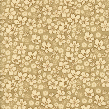 Morning Latte C16923-CAMEL by Sandy Gervais for Riley Blake Designs, Image