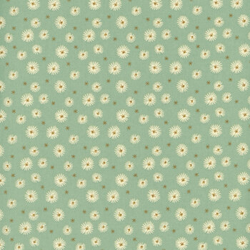 Morning Latte C16924-ALOE by Sandy Gervais for Riley Blake Designs, Image