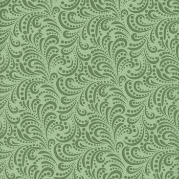 Morning Latte C16928-GREEN by Sandy Gervais for Riley Blake Designs, Image