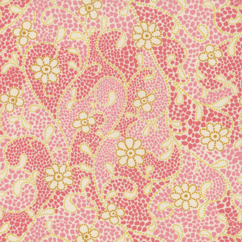 Parlor 11962-11 CREAM by Crystal Manning for Moda Fabrics, Image