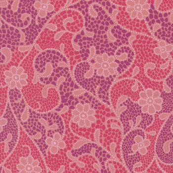 Parlor 11962-20 ROSE by Crystal Manning for Moda Fabrics, Image