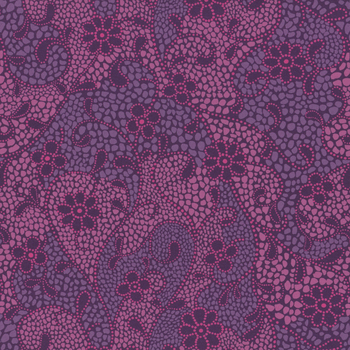 Parlor 11962-26 PLUM by Crystal Manning for Moda Fabrics, Image