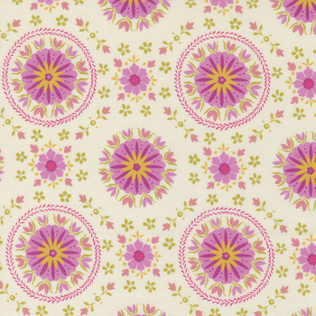 Parlor 11964-11 CREAM by Crystal Manning for Moda Fabrics, Image