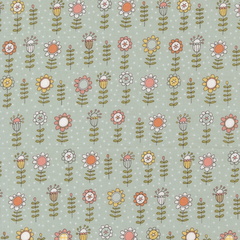 Lucky 55701-12 Sky by Sweetwater for Moda Fabrics, Image