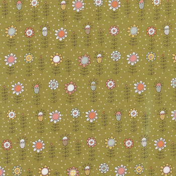 Lucky 55701-16 Grass by Sweetwater for Moda Fabrics, Image